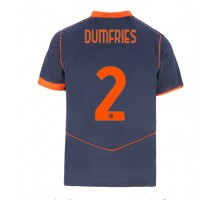 Inter Milan Denzel Dumfries #2 Koszulka Trzecia 2025-26 Krótki Rękaw